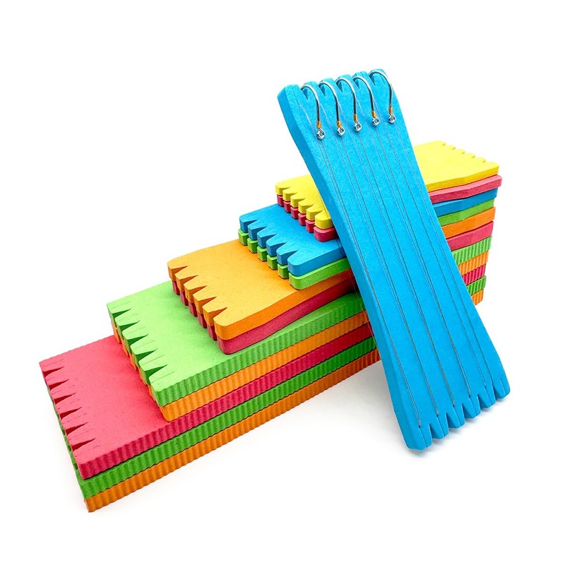 オルルド釣具 仕掛け巻き マキルドA 収納用クリアケース付 7.5cm×25cm 5個セット qb500193e05n0