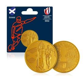 Monnaie de Paris Rugby World Cup 2023 Tournament Scotland Team Coin 0.25 Quarter Euro France