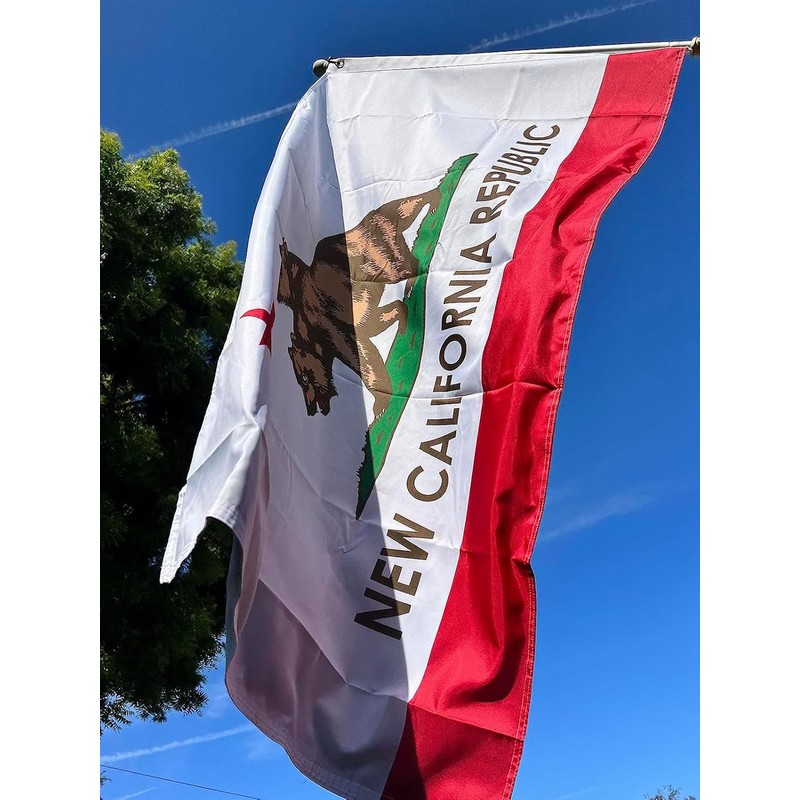 New California Republic Flag 3x5 Ft NCR Flags Double Sided
