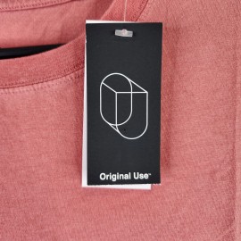 Original Use Unisex Stadium Red Juice Botanical Dye Crew neck T-Shirt Original Use Size Small