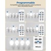 Remote Control Outlet with 4 Independent Control Sockets, WILAWELS Wireless