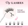 Glowing Win Half Eyelashes, Cateye Natural Look Artificial Eyelashes, 10