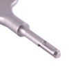 2PCS SDS Plus Chisel Tile Chisel Bits, Bent Concrete Tile