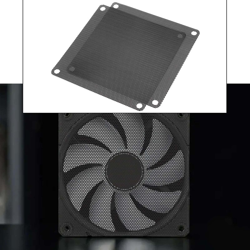 LT Easiyl 10Pcs PC Computer Fan Dust Filter Cooler Net