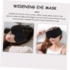 IWOWHERO Sleep Eye Mask Blackout Cover for Travel Home Lightweight