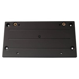 TRQ Front License Plate Bracket Black Compatible with 2014-2017 Land Rover Range Rover Sport RO1068105