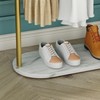 HKaikzo Gold Clothing Rack, Modern Clothes Rack with Marble Base,