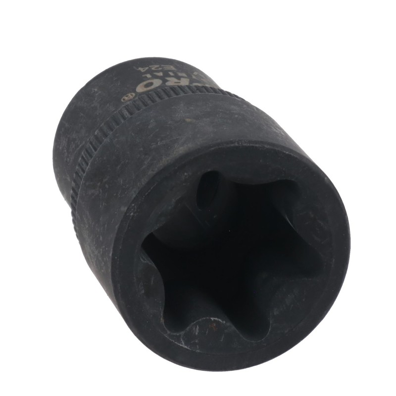 E24 Female Impacted Impact Torx Star E Socket 1/2in Drive