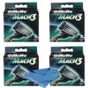 Gillette 32 Count Gillette Mach3 Razor Blade Refill Cartridges for