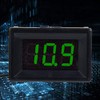 Voltímetro Digital LED, Medidor de Voltaje de Pantalla de 2,4-30