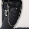 [Ahiller] Men's Wallet Chain, Double Locking Key Chain with Tungsten