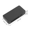 Electric Dual Arc Lighter Rechargeable Windproof Flameless 220mAh Aluminium Alloy