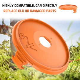 MAOZHOU Lawn Trimmer Spool Cover, Pack of 2 5344 Replacement Spool Cover for Gardena EasyCut ComfortCut PowerCut SmallCut Grass Trimmer