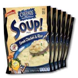 Cugino's Greek Chicken & Rice Soup Mix, 7 Oz (Pack of 6)