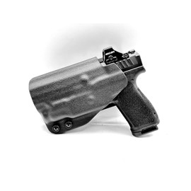 Model 4 Holster for Canik MC9 Prime, TLR7SUB, TLR7XSUB, Light Bearing OWB, Right & Left Hand (Left Hand - Black - Blade TECH Duty Drop)