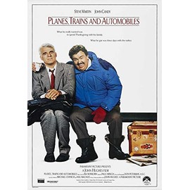 OMG Printing Planes Trains And Automobiles 80's John Candy Steve Martin Poster/Print/Picture Satin Photo Paper - A1-594mm x 841mm