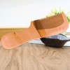 Wooden Hair Brush, Peach Wood Comb M12055 3ea