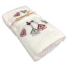 tex family Tiroler Love Towel Set White