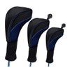 Namvo 3Pcs/Set Golf Driver Wood Head Club Covers Equipment Pole