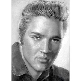 Signs 4 Fun Magnet – Presley B & W Funny Magnet - 3.5” x 2.5” Easy Remove Fridge Locker Magnet - Magnet for Gifts Decor - Made in USA