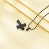 QGJNSGC Cross Urn Necklace for Ashes Tree of Life Cremation