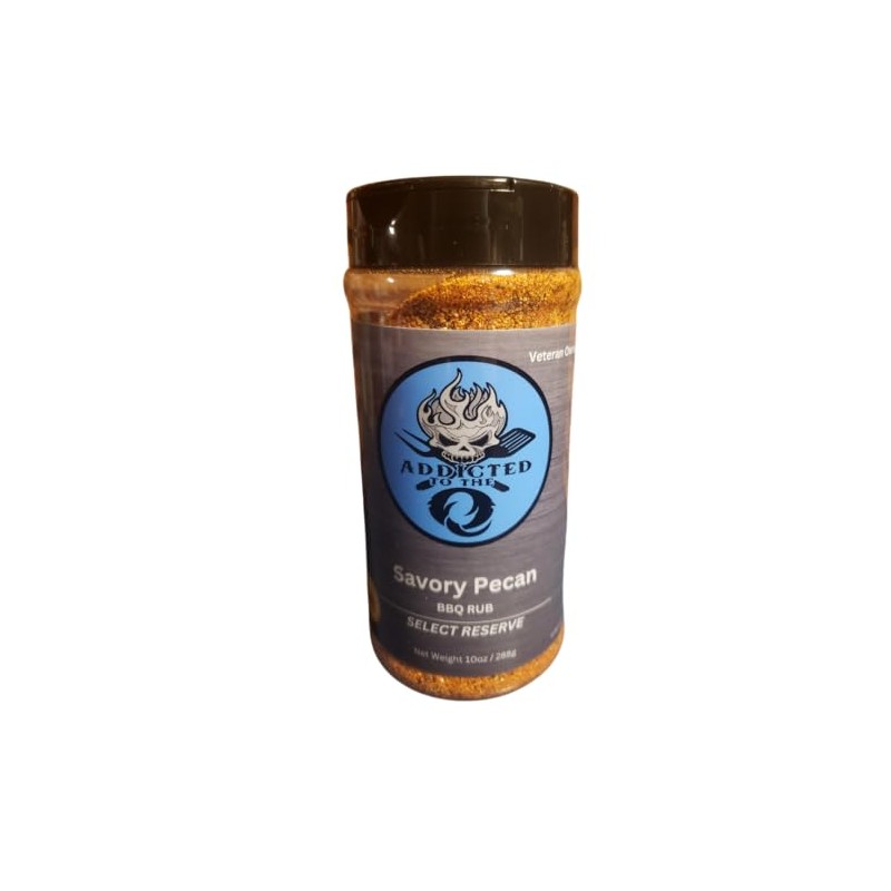 Addicted To The Q - Savory Pecan BBQ Rub -