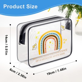 Inspirational Gifts for Women Feminist Gifts Makeup Bag Friend Friendship Gift for Her Cosmetic Toiletry Bag Liberal Gift for Sister Aunt Daughter Girl Power Gift Women Empowerment Gifts Feminism Gift