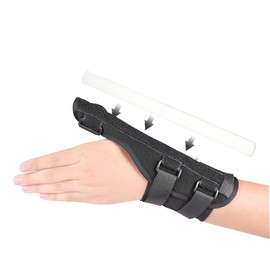WOONEKY Mummy Thumb Brace for Thumb Arthritis Left Hand Aluminum Splint Reusable and Adjustable