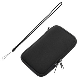 Neoprene Phone Pouch - Universal Cell Phone Bag with Zipper | Shock-Absorbing Slim Sleeve for Daily Protection & On-The-Go Use | Lightweight Phone Carrier with Neck Strap for Hands-Free Convenience