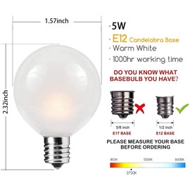 Abeja 25FT Outdoor String Lights, G40 Globe Patio String Lights with 27 Frosted White Globe Bulbs, Waterproof Connectable Hanging Lights for Outside Backyard Porch Umbrella Bistro Decor, Black Wire