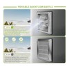 Ventilation Grille 150mm Stainless Steel Air Vents Cover, Louvered Grille