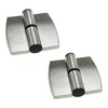 Sscon 2Pcs Public Toilets Sanitary Partition Hardware Connection Accessories Flat