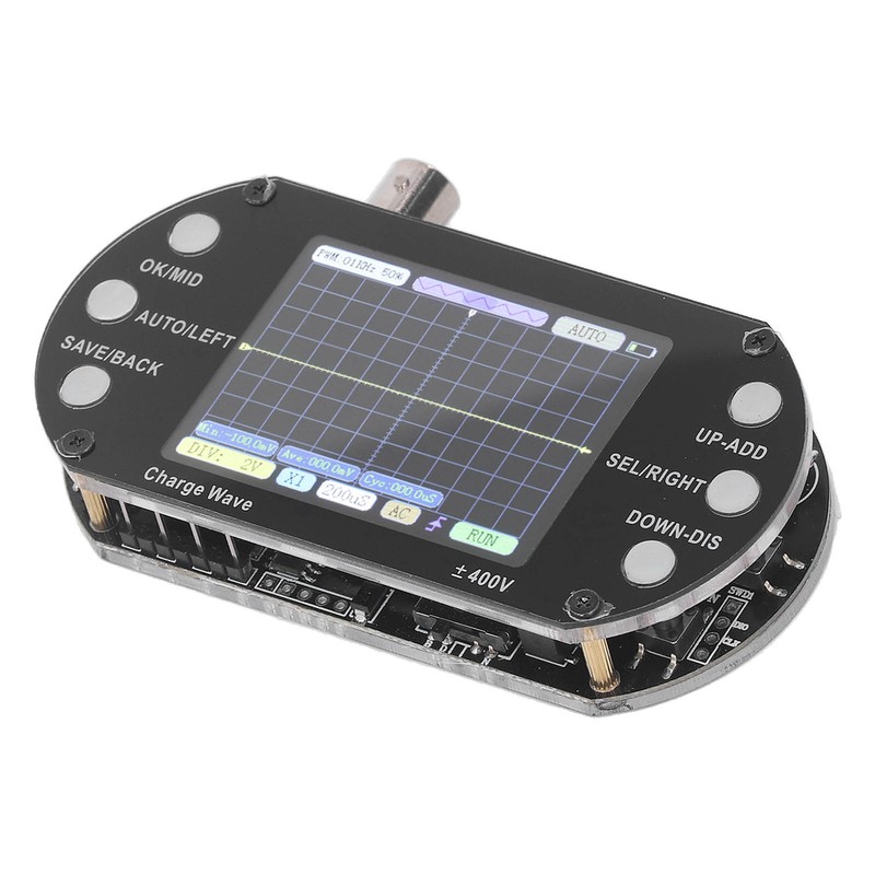 Digital Oscilloscope 2.5MHz Sampling 2.4in TFT Display 320x240 Resolution Signal