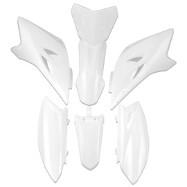 CLEO Plastic Fairing Body Parts Fender Kits Replace For TTR50 TTR50E 2006-2016 Pit Dirt Bike (white)
