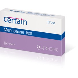 Certain Menopause Test Kit for Women 1 Test - Perimenopause Test Kit, FSH Test Menopause, Pre Menopause Test - Hormone Testing Kit Women, Menopause Tests for Accurate Results