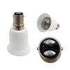 E-Simpo 6pcs BA15D to E26/E27 Light Socket Adapter BA15D Light