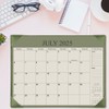 Desk Calendar 2025-2026 with Desktop Mat, 18 Month Large Desk