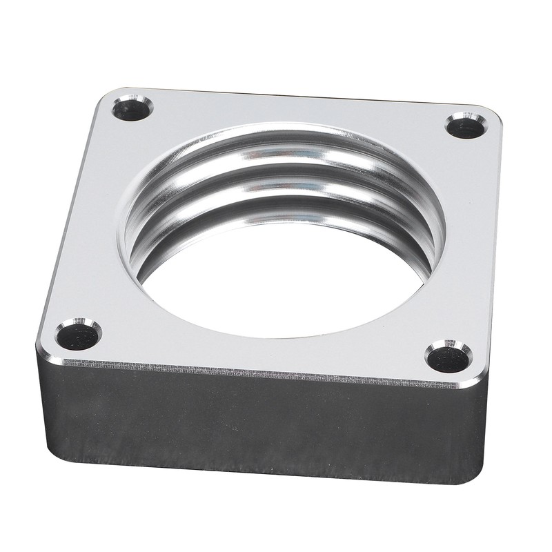 Car Throttle Body Spacer Aluminium Alloy Maintenance Replacement for Jeep