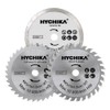 HYCHIKA Mini Circular Saw Blades 3 PCS Diameter: 85mm, Arbor: