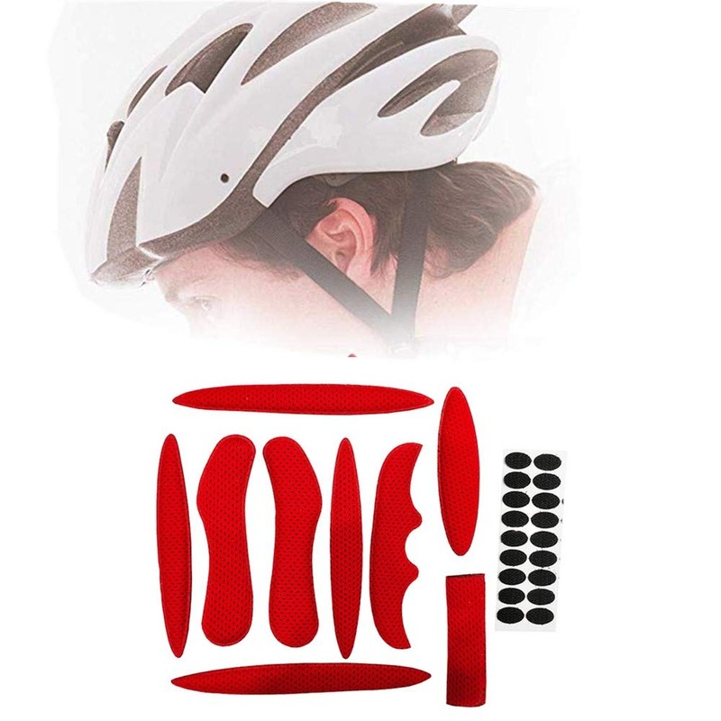 2 Set Helmet Padding Kit Bike Helmet Pad Universal Foam
