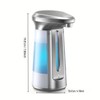 Automatic Soap Dispenser, Battery Operated Touchless Liquid Foam Soap Dispenser(Without