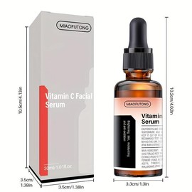 MIAOFUTONG Vitamin C Facial Serum, Moisturizing Facial Essence, Hydrating Skin Care Product for Daily Use