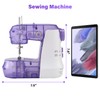 Sewing Machine for Beginners with Expansion Table and Finger Guard