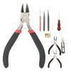 11 Pcs DIY Jewelry Tool Set Pliers Tweezers Ring Crochet