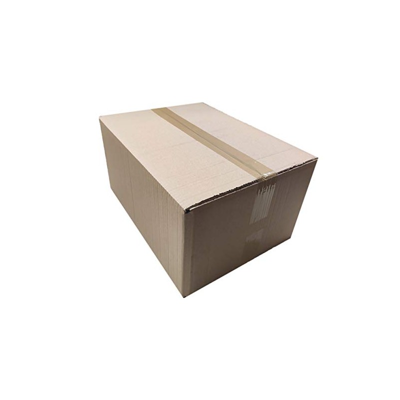 10 Double Wavy Folding Cardboard Boxes 400 x 300 x