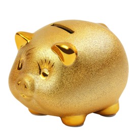 Piggy Bank Gold Pig Piggy Bank in Pig Bank Piggy Bank Pig Sundries Funny Piggy Bank