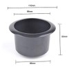luzen 2 Pcs Black Plastic Recliner-Handles Replacement Cup Holder Insert