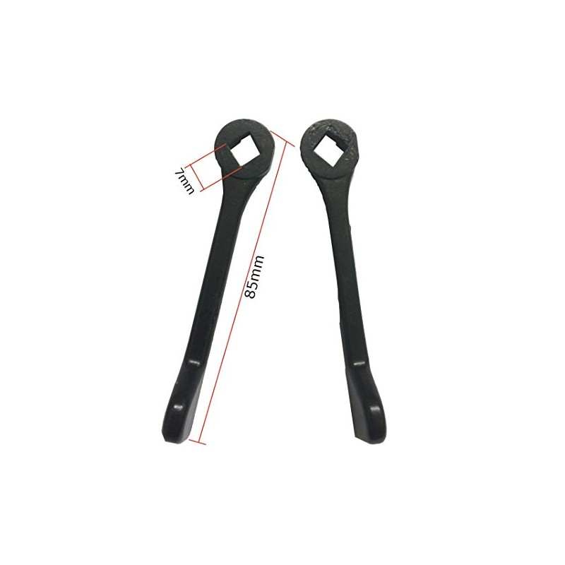 Inline Patio Door Handle Black Door Lock Lever Pair Suits