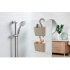 TATAY Shower basket with hooks, polypropylene, 100% recycled materials, multifunctional