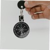 WHAMVOX 4pcs Portable Keychain Compass Compact Aluminum Alloy Navigation Pendant